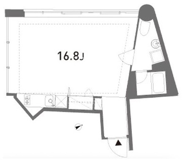 グローブ 405 間取り図