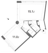 グローブ 601 間取り図