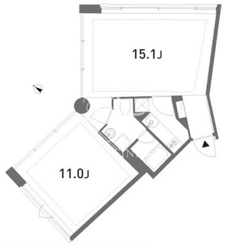 グローブ 601 間取り図