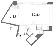 グローブ 604 間取り図