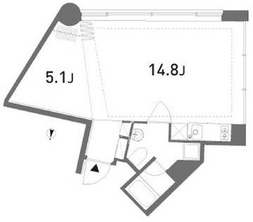 グローブ 604 間取り図