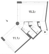グローブ 701 間取り図