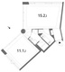 グローブ 701 間取り図