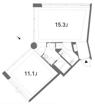 グローブ 801 間取り図
