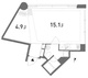 グローブ 804 間取り図