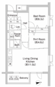 プライムアーバン市谷仲之町 205 間取り図
