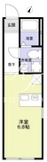 Urban Nest 杉並 2B 間取り図
