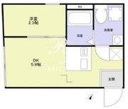 Urban Nest 杉並 1D 間取り図
