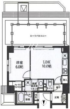 エスレジデンス清澄白河 901 間取り図
