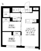 セントラルガーデンレジデンス東京 202 間取り図