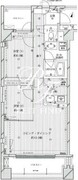 コスモリード西馬込 301 間取り図