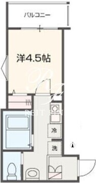 メルラス馬込 204 間取り図