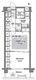 コンフォリア下落合 502 間取り図