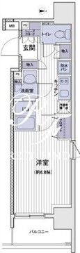 エスティメゾン大島 1027 間取り図