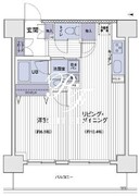 エスティメゾン大島 1207 間取り図