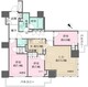 ザ・パークハウス三田タワー 611 間取り図