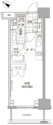 パークハビオ人形町 1102 間取り図