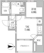 KDXレジデンス神田 201 間取り図