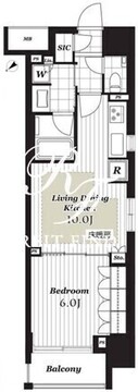 オープンレジデンシア日本橋横山町 1001 間取り図