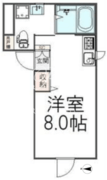 コフレ中野 102 間取り図