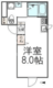 コフレ中野 102 間取り図