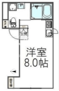 コフレ中野 202 間取り図