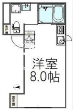 コフレ中野 402 間取り図