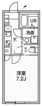 T's Cuoreお花茶屋 103 間取り図