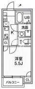 T's Cuoreお花茶屋 203 間取り図
