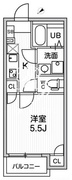 T's Cuoreお花茶屋 204 間取り図