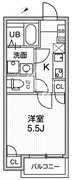 T's Cuoreお花茶屋 302 間取り図