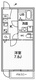 T's Cuoreお花茶屋 305 間取り図