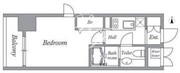 CORVAL東新宿 303 間取り図