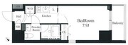 ラティエラ秋葉原 1301 間取り図