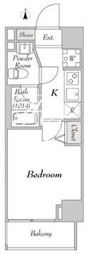 ミリアレジデンス大崎 201 間取り図