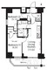 フレンシア文京関口 1104 間取り図