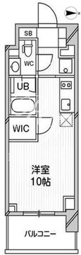 M白金台 202 間取り図