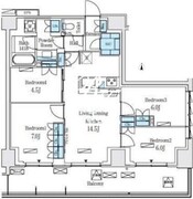 ロイヤルパークス赤羽ノース 651 間取り図