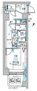 ディップス西新井 105 間取り図