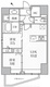 エスレジデンス目黒大岡山ブレサ 301 間取り図