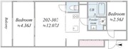 trias446 202 間取り図