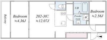 trias446 202 間取り図