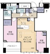 白金ザ・スカイ E-2420 間取り図