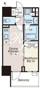 クラシアム文京白山 103 間取り図