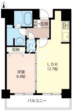 ラサンテ錦糸町 602 間取り図