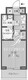 レジディア蒲田 1503 間取り図