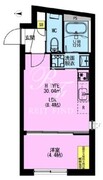 アドレアーバン大森町 403 間取り図