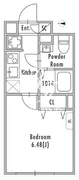 グランパセオ明大前4 302 間取り図