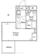 グランパセオ明大前4 402 間取り図
