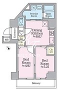 アイルグランデ押上ノース 603 間取り図